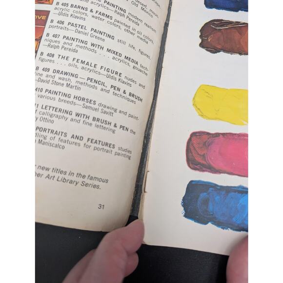 6 Vintage Grumbacher Library The Art Of Painting Drawing Set of 6 Softcover Lot - Picture 7 of 16